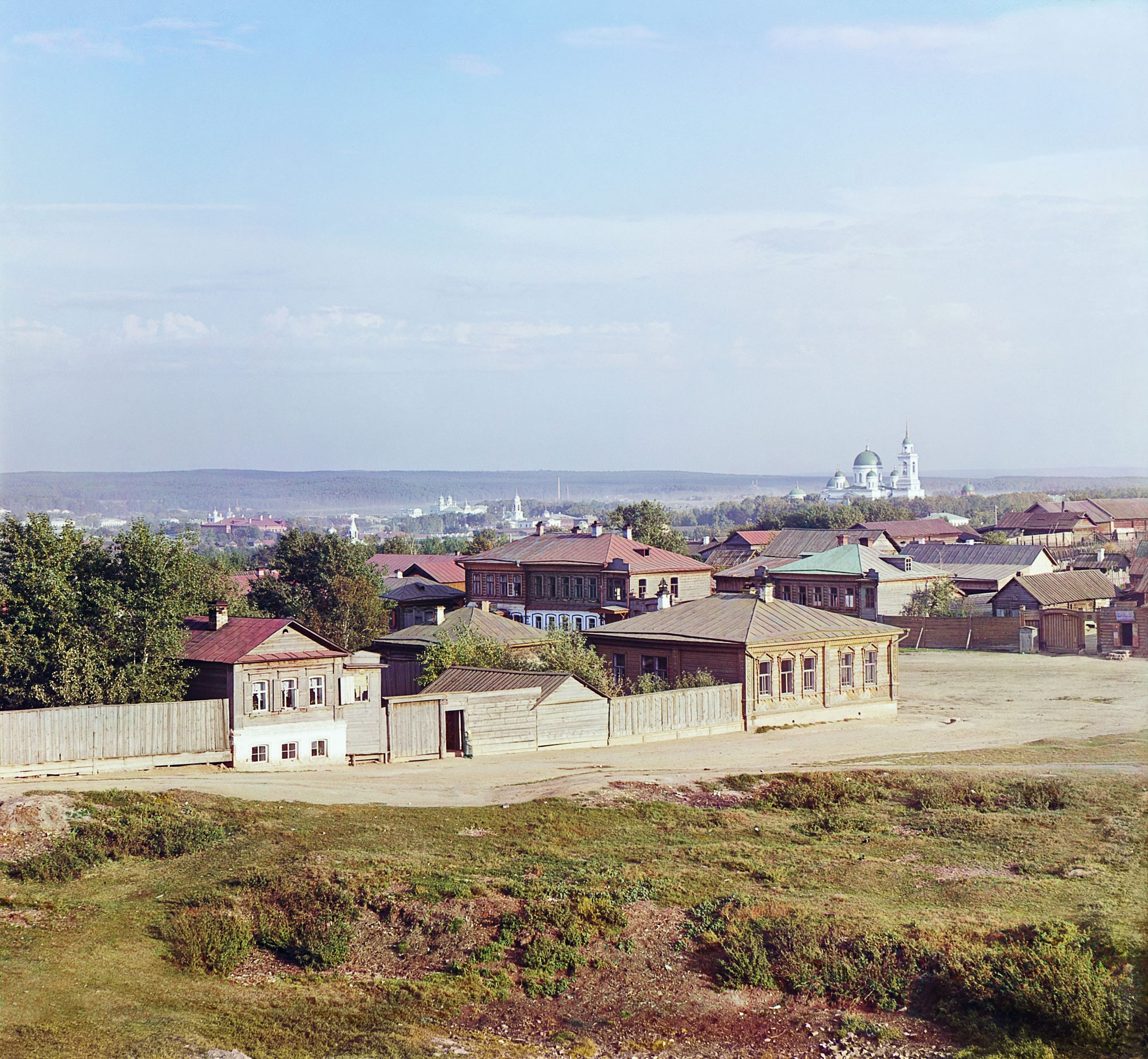 Общий вид южной части, Екатеринбург, 1909-1910